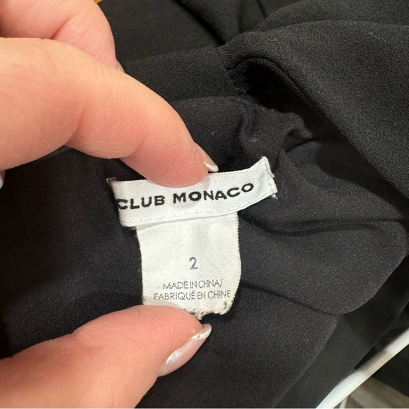 Club Monaco Davie bow back dress 2 - Picture 6 of 7